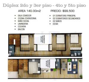 duplex 3 dorm